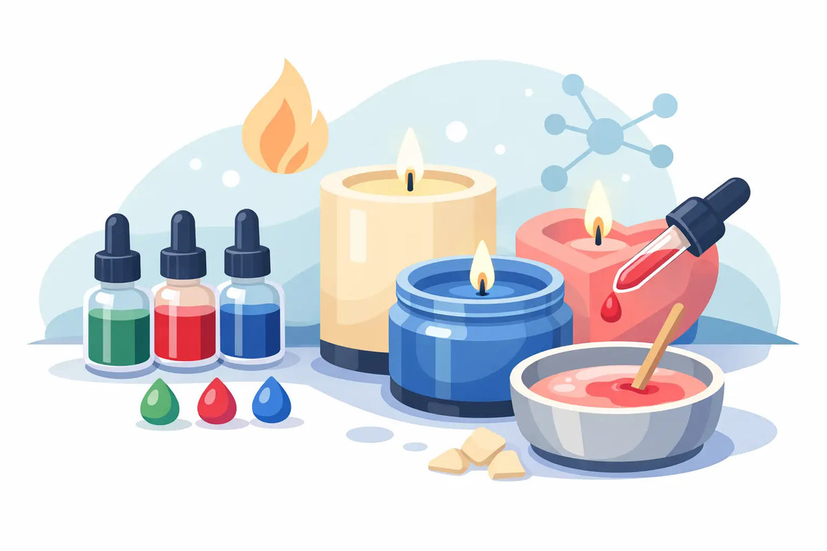Can You Use Food Colouring in Candles Safely?
