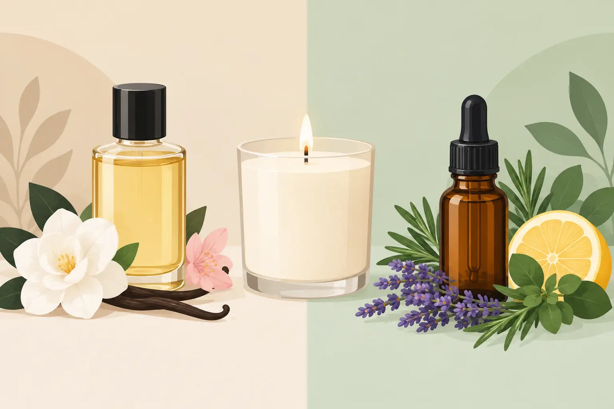 Fragrance Oil Versus Essential Oil for Candles