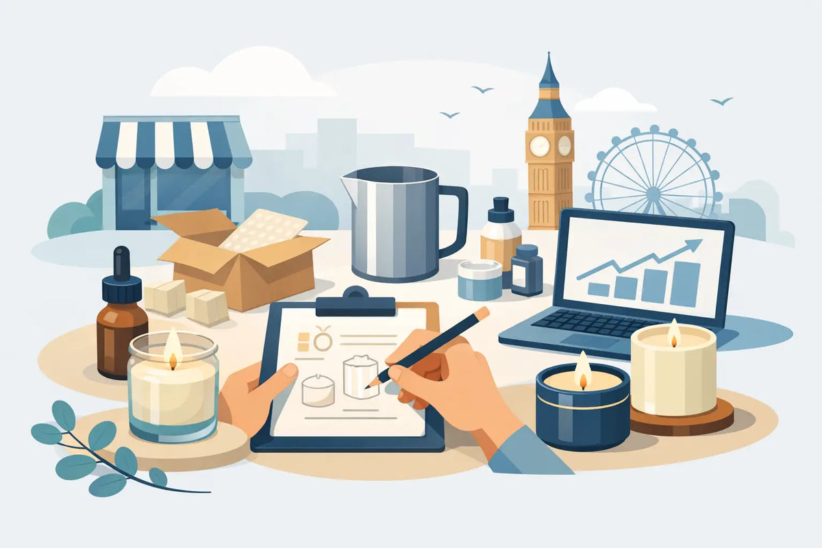 Candle Business Starter Guide for UK Makers