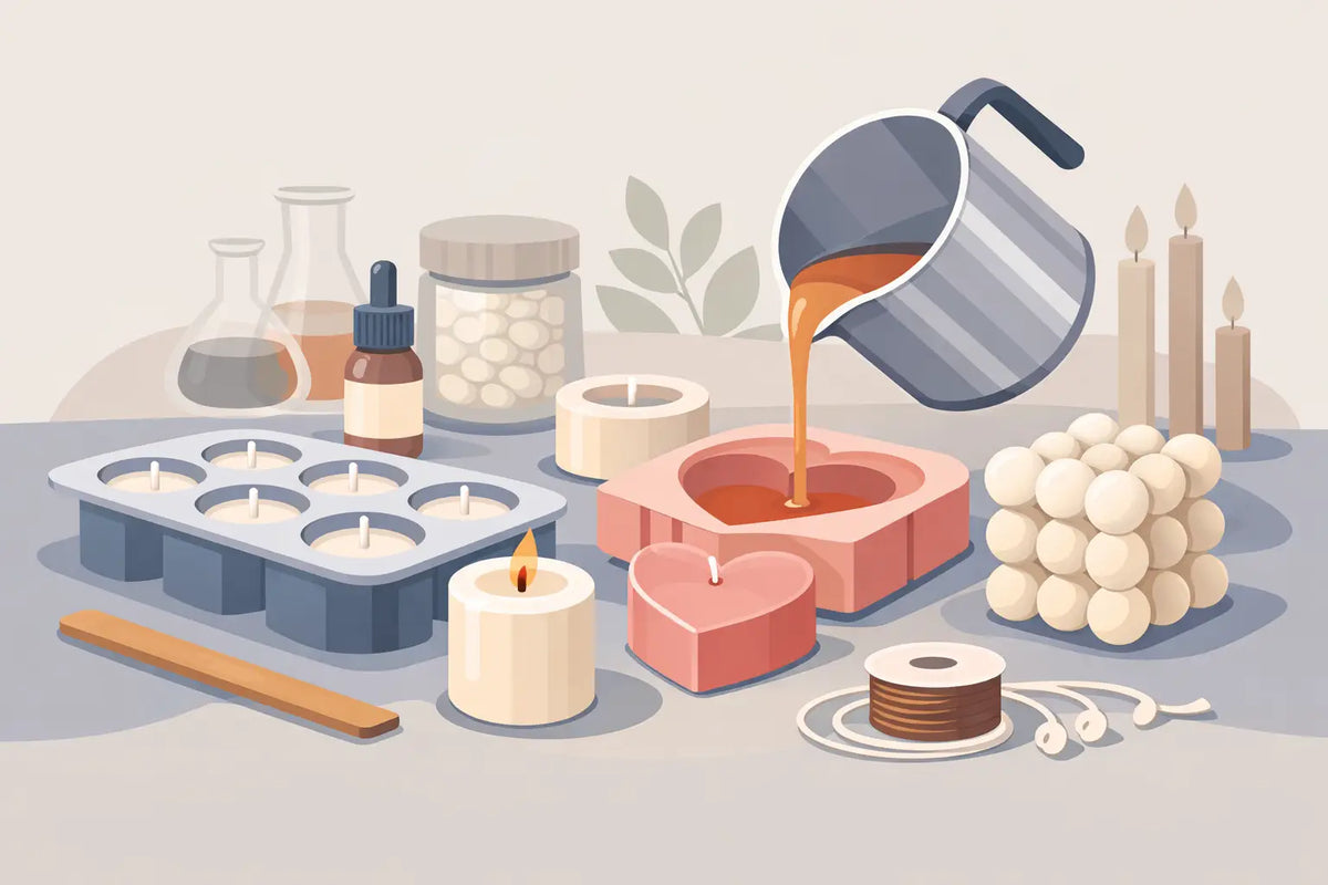 Candle Moulds for Beginners Made Simple