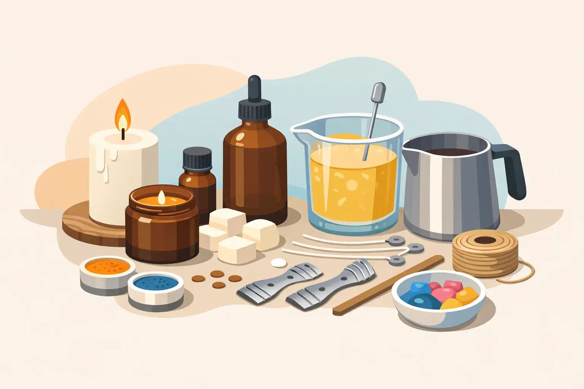 Supplies Needed to Make Candles