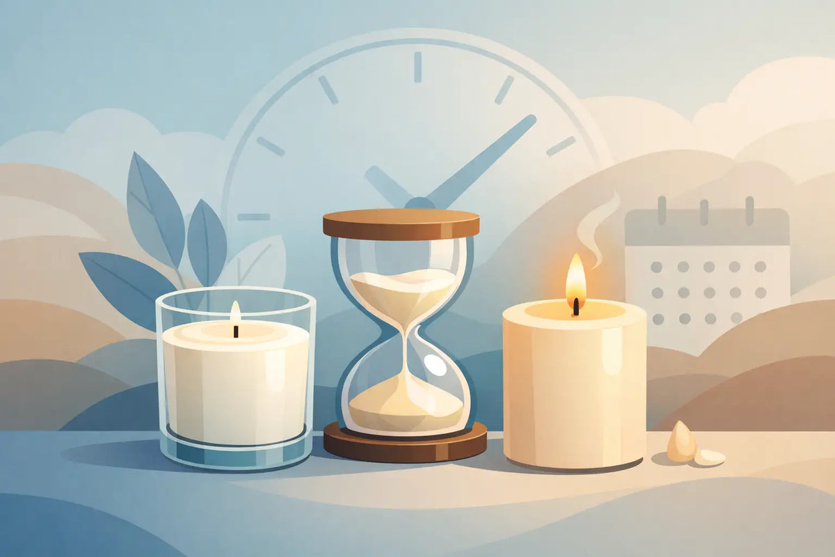 When Should Candles Be Cured Before Burning?