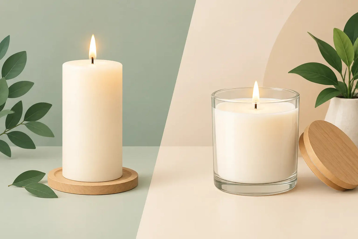 Pillar Wax vs Container Wax: Which Is Right?