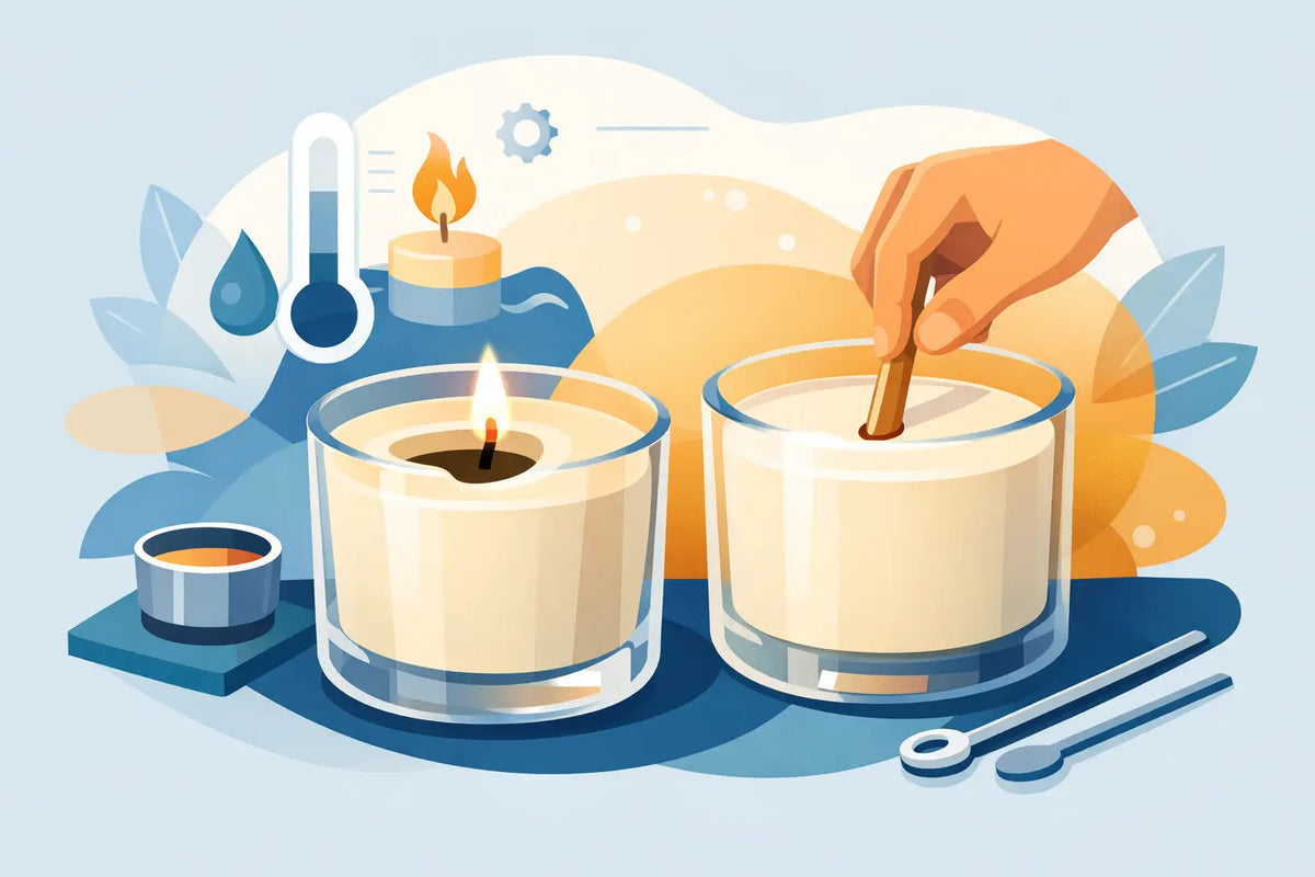 How to Stop Sinkholes in Candles for Good