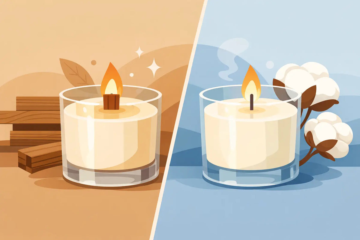 Wooden Wicks vs Cotton: Which Burns Better?