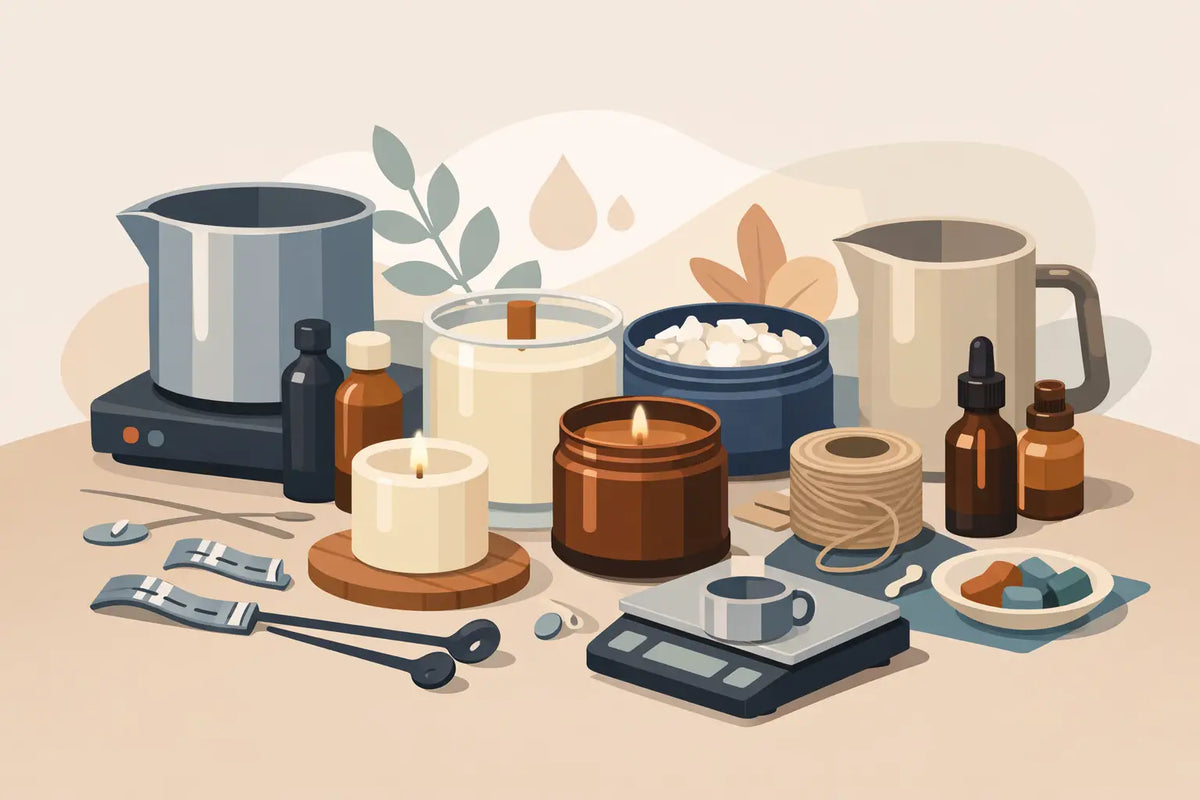 Supplies Needed to Start a Candle Making Business