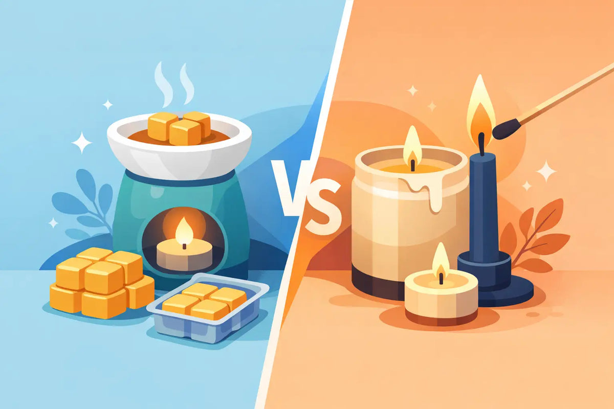 Wax Melts vs Candles: Which Should You Make?