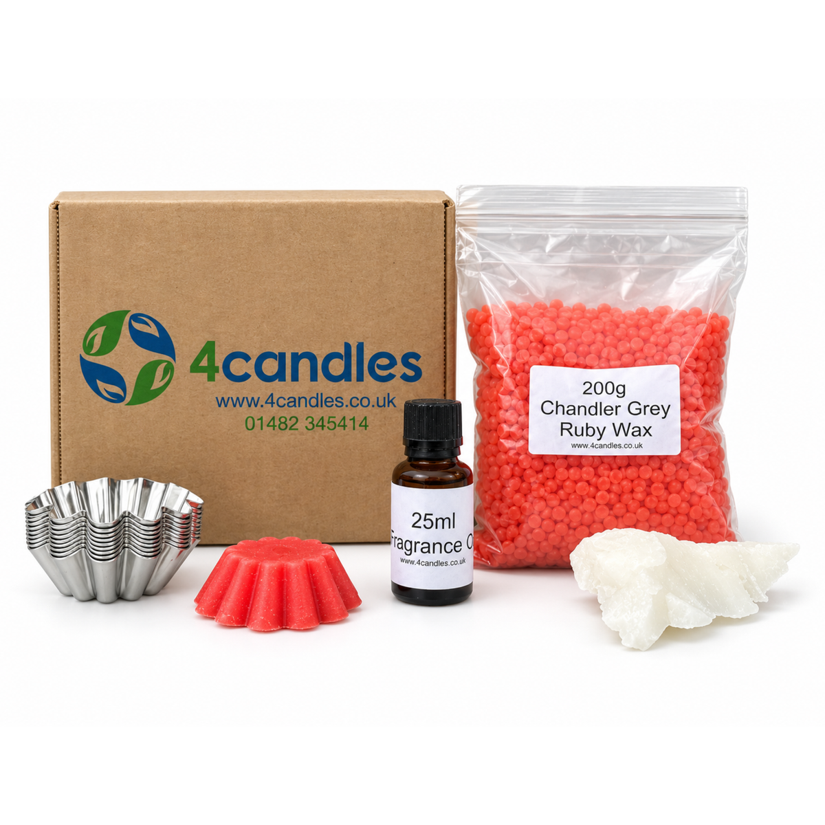 Christmas Wax Melt Making Kit – Makes 10 Wax Melts
