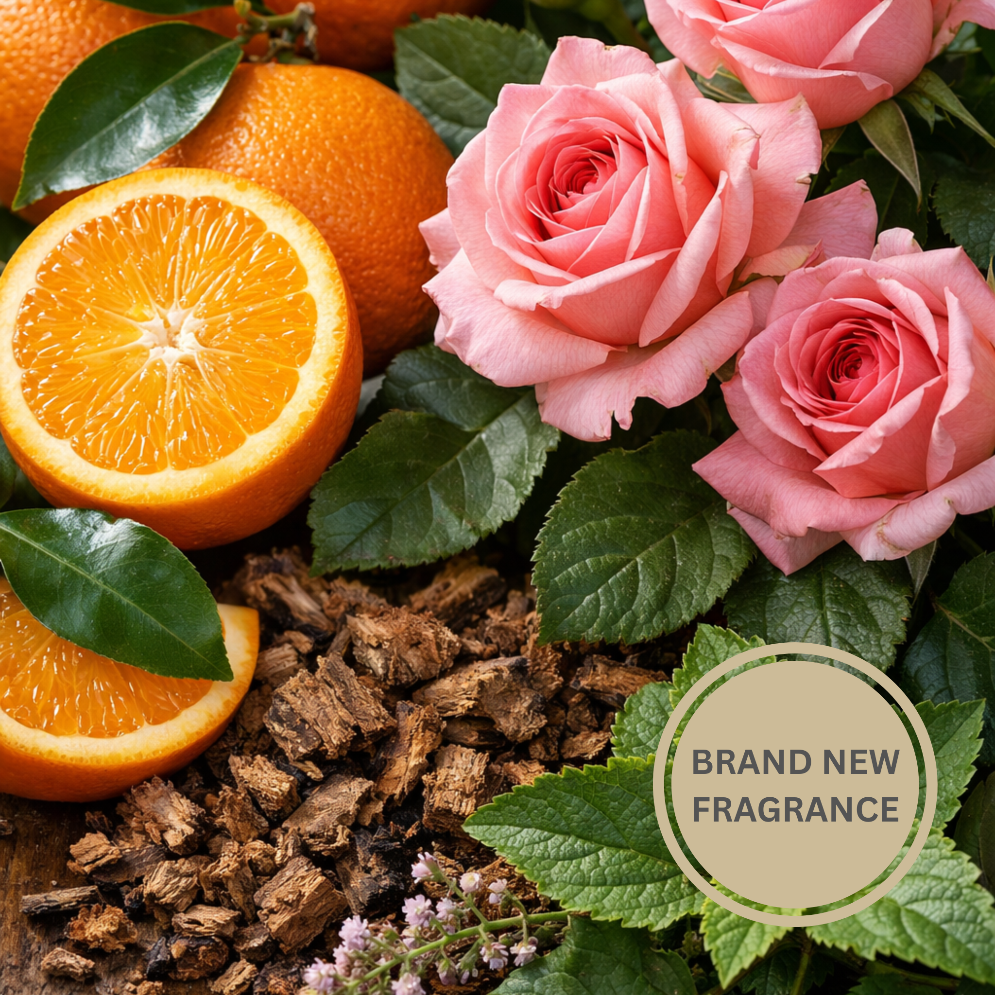 Orange, Rose & Patchouli Fragrance Oil (PF)